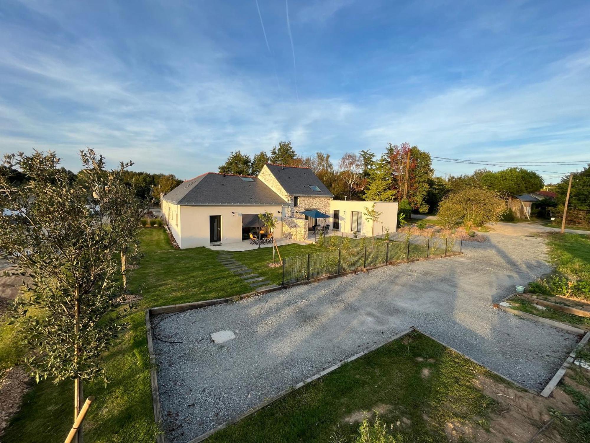 Gite Familial Renove, Proche Canal, Terrasse, Jardin, Et Verger Commun, A 20 Km De Nantes - Fr-1-306-1262 Nort-sur-Erdre  Exterior foto